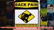 Download PDF  Back Pain Natural Solutions To Live PainFree  Pain Relief Home Treatment Chronic Pain  FULL FREE