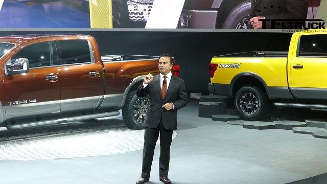 2016 Nissan Titan XD SL 4x4 - Exterior and Interior Walkaround - Debut at 2015 Detroit Aut