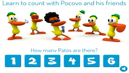 Pocoyo in English Episodes Game - Pocoyo Learn How to Spell and Count