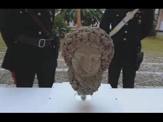 Enna - La "Testa di Ade" ritorna in Sicilia grazie ai Carabinieri (04.02.16)