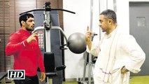Dangal Aamir Khan learns wrestling from Sushil Kumar