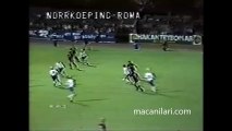 03.11.1982 - 1982-1983 UEFA Cup 2nd Round 2nd Leg IFK Norrköping 1-0 AS Roma (With Penalties 2-4)
