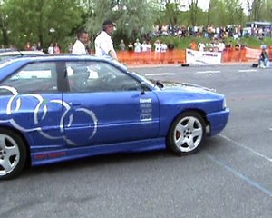 Audi S2 Coupe [10.6@217] Vs. Opel Astra Drag Race