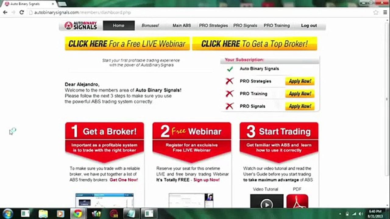 Auto Binary Signals Tool 2016 - Binary Options - Forex Trading Tool