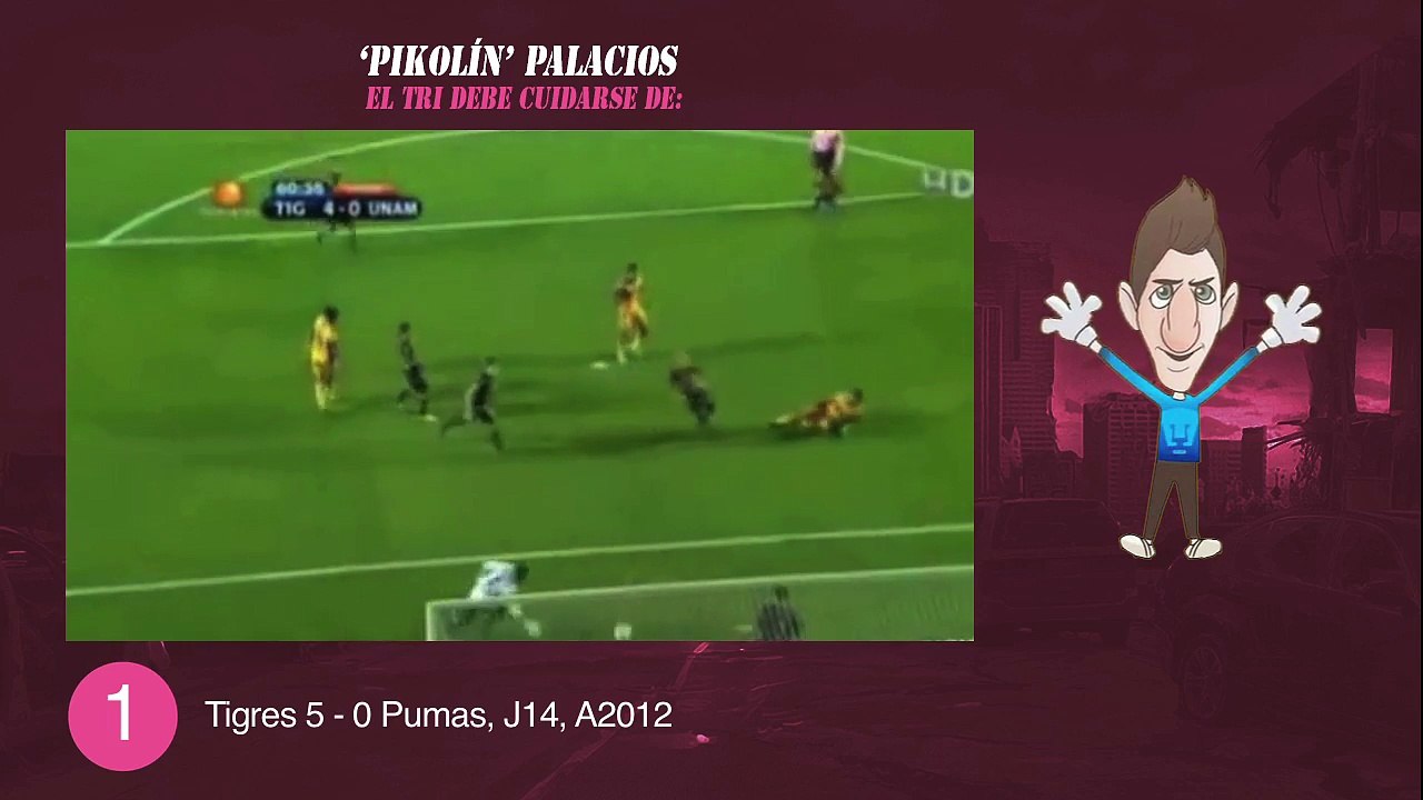 El Tri debe cuidarse de: 'Pikolin' Palacios