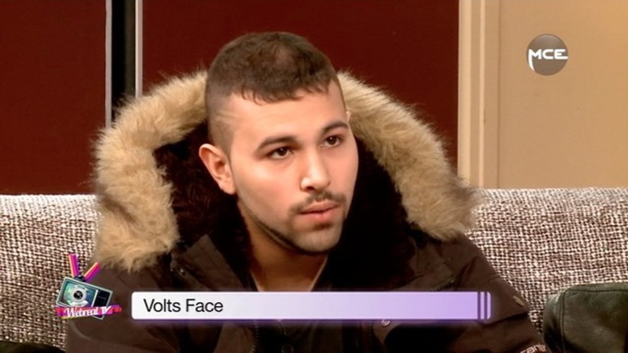 Volts Face présente sa mixtape "Face à Volts" dans la WebReal TV