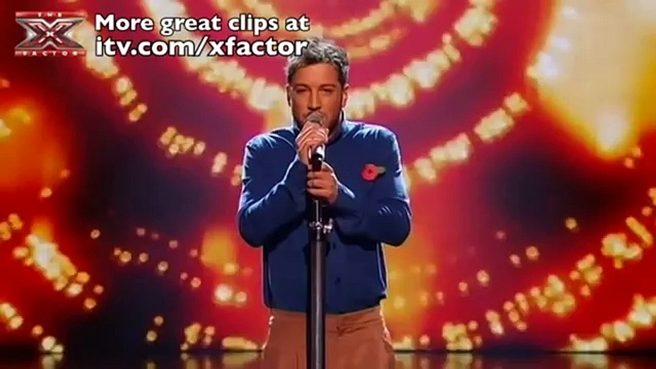 Matt Cardle sings The First Time (Ever I Saw Your Face) The X Factor Live show 5 itv.com/x