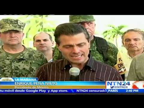 Enrique Peña Nieto visita Colima y Jalisco, las zonas afectadas por el paso del huracán ‘Patricia’