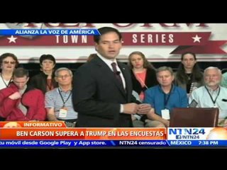 Encuesta revela caída en la popularidad de Donald Trump como antesala al tercer debate republicano