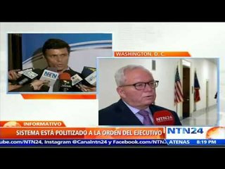 "Fraude en juicio de Leopoldo debe ser rechazado por el hemisferio": exembajador de EE.UU. en Vzla