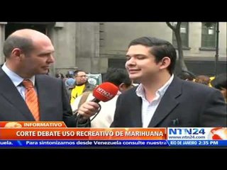 Joven del PRD defiende uso de marihuana recreativa