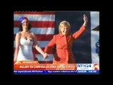 ¡Al ritmo de 'Roar'! Bill Clinton y Katy Perry animan la campaña de Hillary en el estado de Iowa