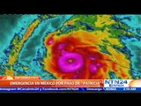 Vea las primeras imágenes del potente huracán ‘Patricia’ a su llegada a México