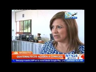Día decisivo en Guatemala: eligen a su próximo presidente en medio de escándalo de corrupción