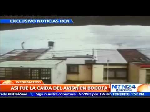 ¡Impactantes imágenes! Así fue el accidente aéreo que dejó seis muertos y 15 heridos en Bogotá