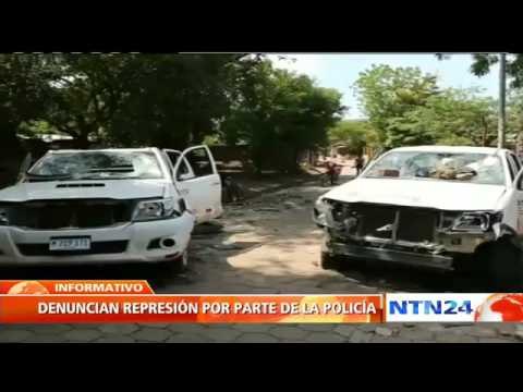 Policía de Nicaragua toma control de pueblo minero paralizado por violentas manifestaciones