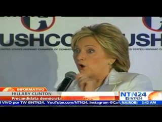 Clinton se compromete a trabajar "desde el primer día" por una reforma migratoria si es presidenta