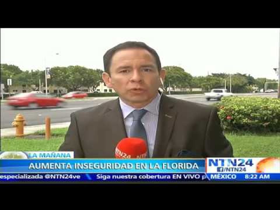 Preocupación en Florida por el aumento de asaltos a lugares comerciales y entidades bancarias