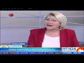 Opositor Manuel Rosales pasa su primera noche detenido en Venezuela