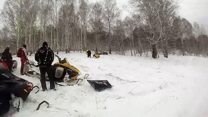 Снегоходы, каменка 05 декабря 2015 года