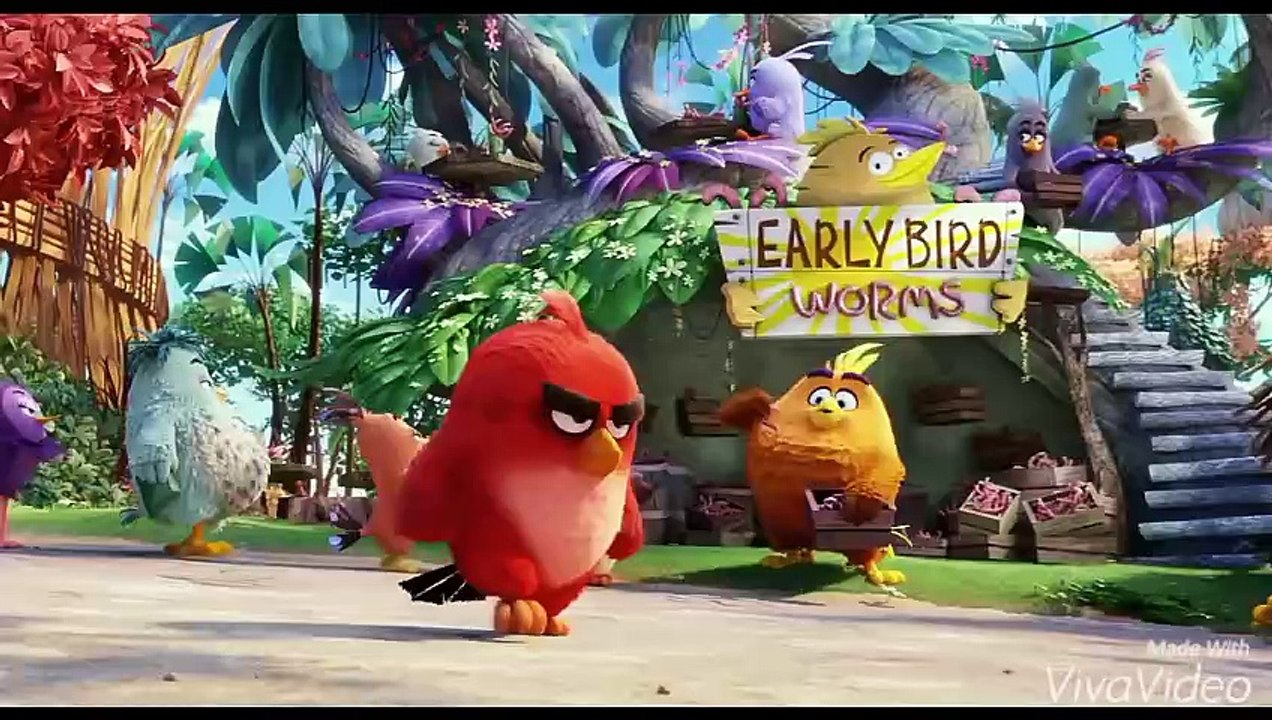 The Angry Bird Movie trailer 2016