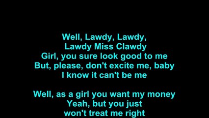 Elvis Presley – Lawdy Miss Clawdy Lyrics