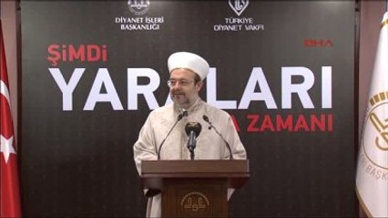 Diyanet İşleri Başkanlığı 'Şimdi Yaraları Sarma Zamanı' Başlığı Altında Yardım Kampanyası Başlattı1