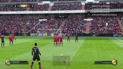 FIFA 16 Cristiano Ronaldo Rocket Freekick Goal 34m