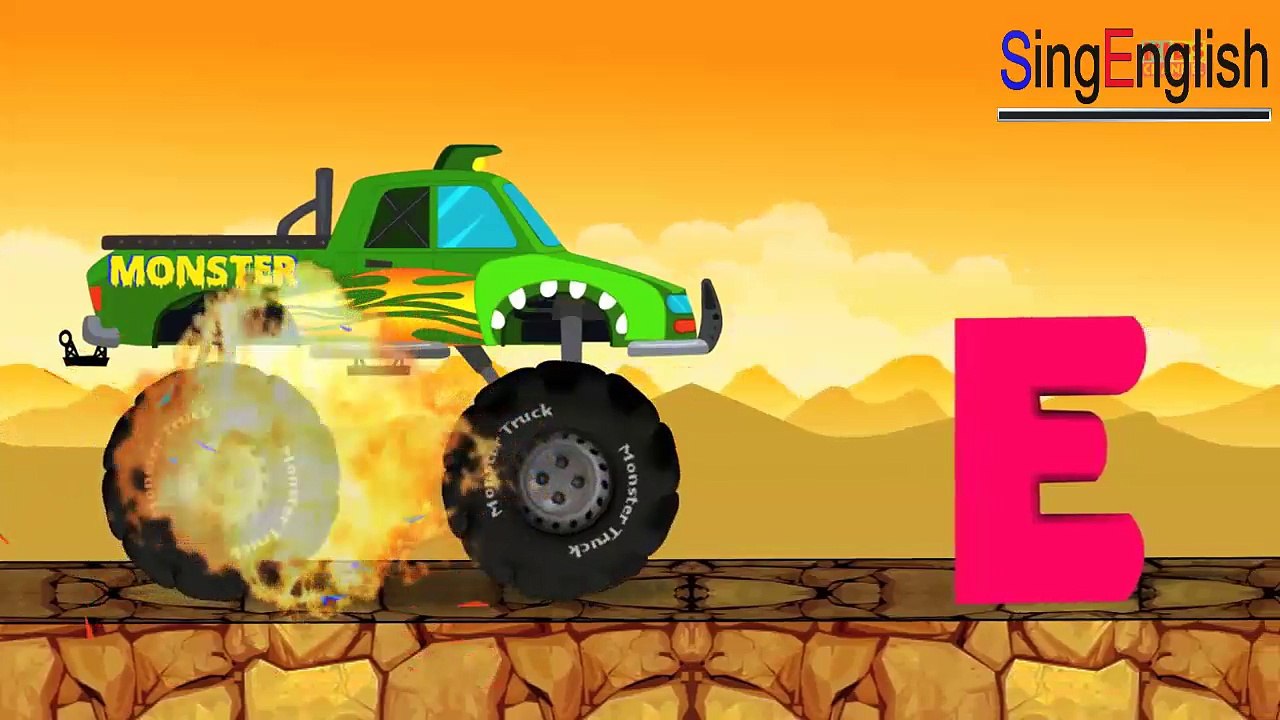 monster truck..A,b,C