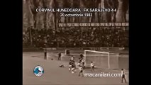 20.10.1982 - 1982-1983 UEFA Cup 2nd Round 1st Leg FC Corvinul Hunedoara 4-4 FK Sarajevo