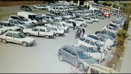 Motosiklet Hırsızı Güvenlik Kamerasından Yakalandı