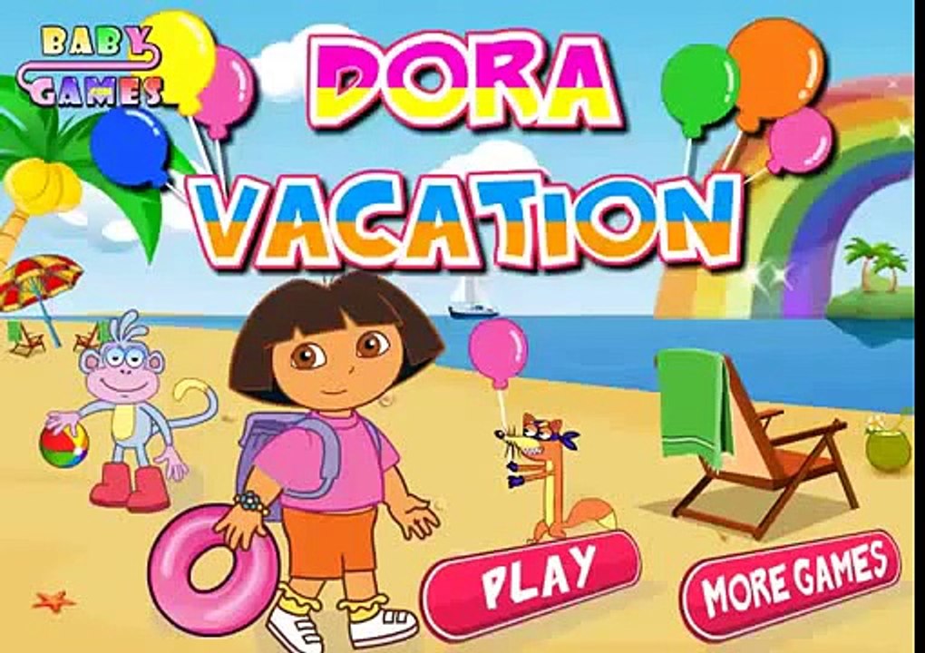 Dora is getting ready for her fist day of school dressu up Dora La Exploradora en Espagnol LhKNhMc