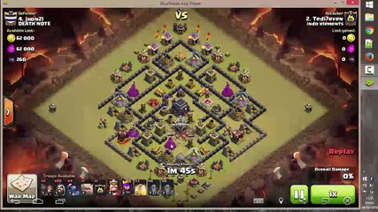 war coc indo elements vs death note part 8
