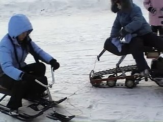 Самодельные снегоходы