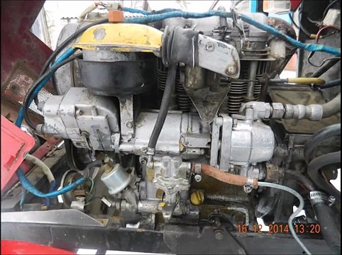 самодельный мини беларус копия трактора беларус