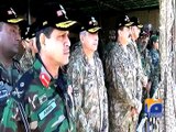 Army Chief Visits NCTC, Reviews Trilateral Exercise Eagle Dash-I