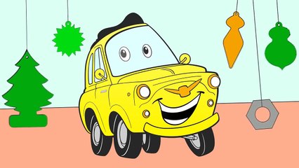 Çizgi film Arabalar Pixar Boyama kitabı (Renkleri öğreniyoruz)