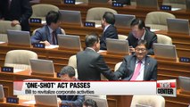 Parliamentary passes 'One-shot' act