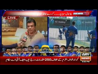 Singer Waris Beg wishes best of luck to Karachi Kings