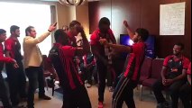 Chris Gayl &Umar Akmal Dance on Mast Qalander song Lahore Qalander inPSL