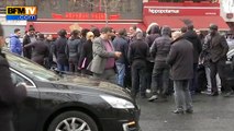 Manifestation des chauffeurs VTC et de Loti à Paris