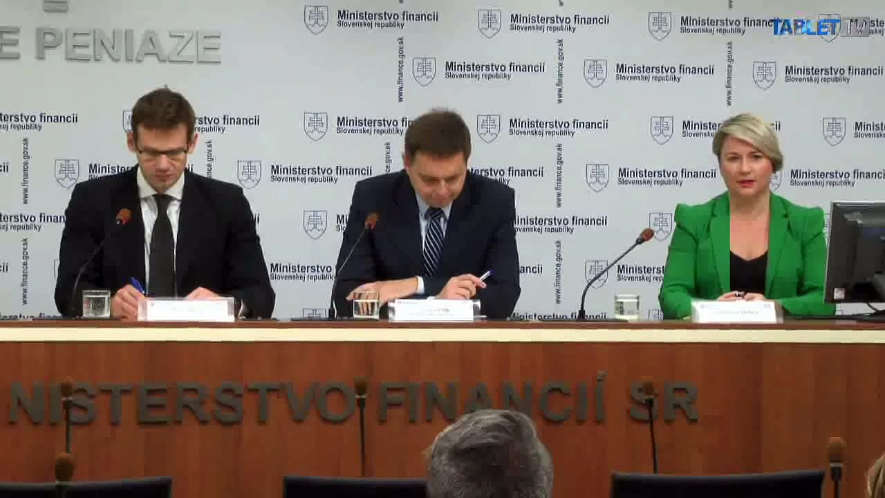 ZÁZNAM: Ministerstvo financií k makroekonomickej prognóze