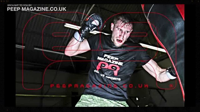 WORLD KICKBOXING CHAMPION JAMIE BATES ROAD TO RUSSIA PART 2 / DEMON PAD WORK / STRENGTH TRAINING / PEEP MAGAZINE