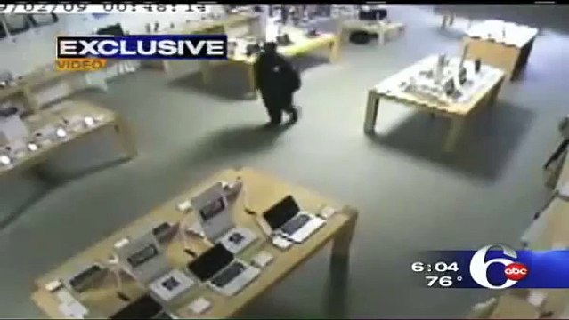 Comment voler 23 MacBook Pros, 14 iPhones, et 9 iPods en 31 Secondes