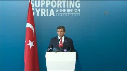 Başbakan Davutoğlu: "Esed Rejimine Destek Verenler Rejimle Aynı Savaş Suçlarını İşlemektedir"
