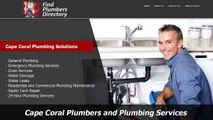 Professional Plumbers and Plumbing Services in Cape Coral, Florida