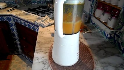 عصير اليقتين (القرع) بالبرتقال اوالزبادي او التفاح-Aliqtin juice (Pumpkin) with orange