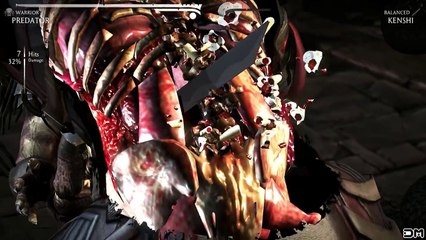 Mortal Kombat X Predator Performs All Character X-Rays