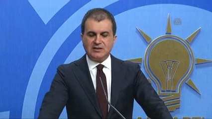 Ömer Çelik: "Teröre Bulaşmayan Herkes Muhataptır"