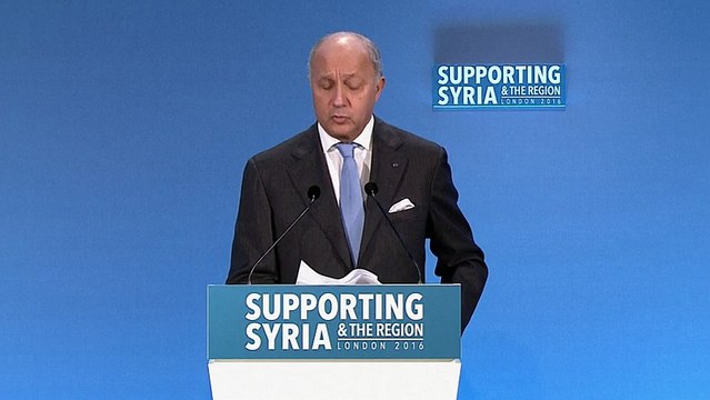 La France promet plus d'un milliard d'euros pour aider les réfugiés syriens